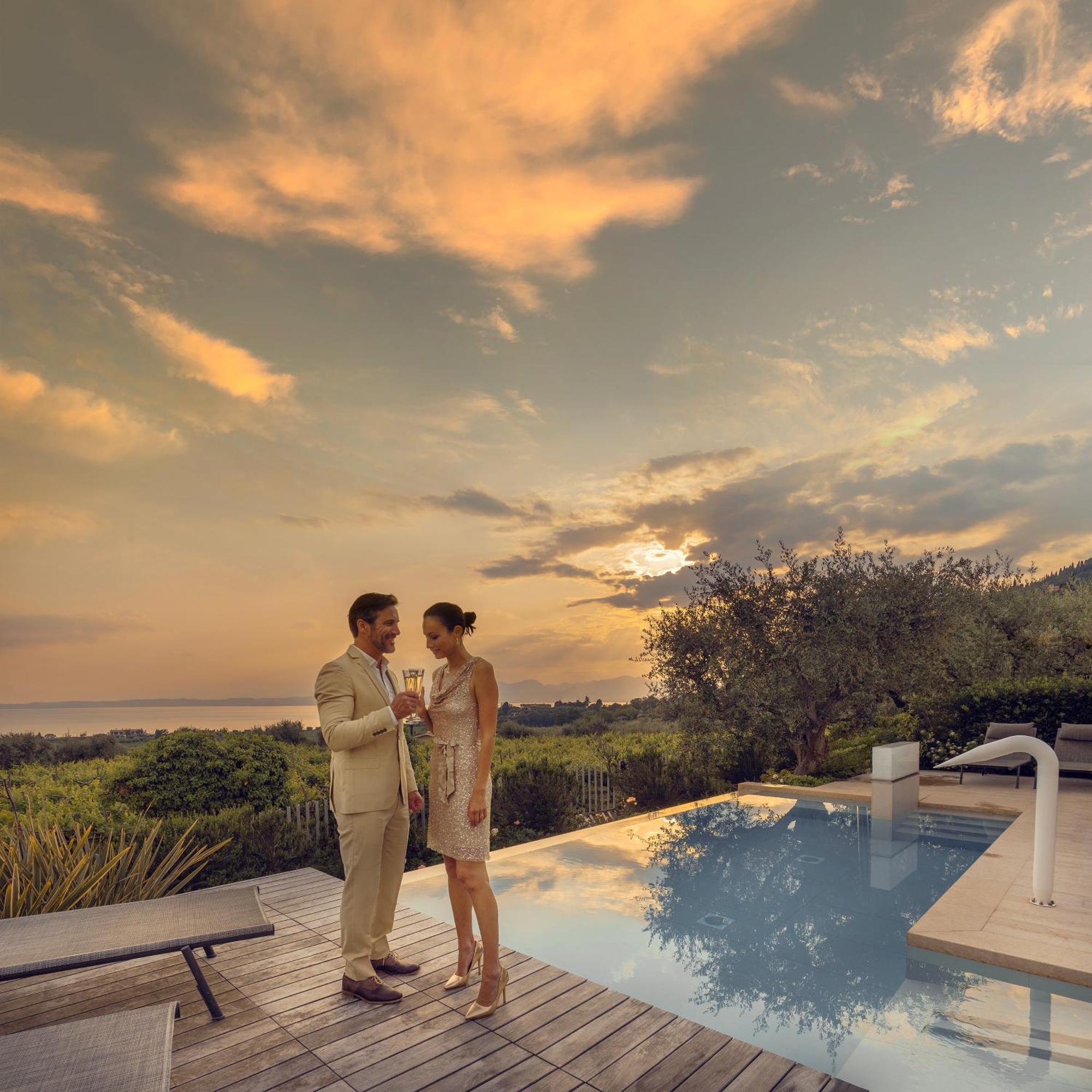 San Colombano Suites Бардолино Экстерьер фото
